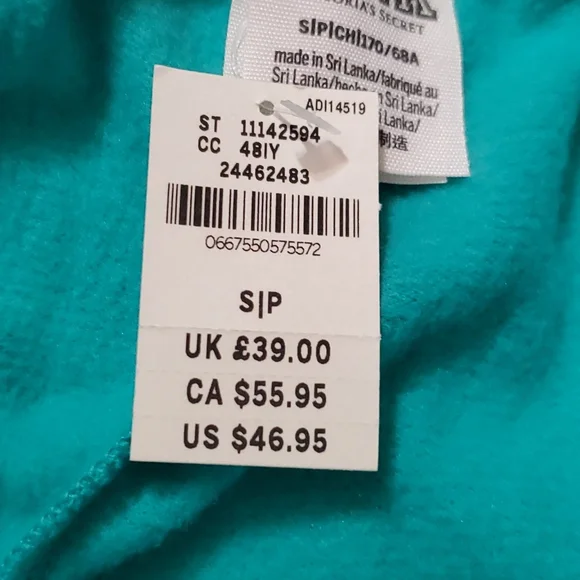 Victoria's Secret PINK Classic Joggers, Size S, Teal - Picture 10 of 10